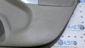 Door trim card rear right Toyota Prius 30 10-15 beige with beige insert leather, armrest beige leather, scratches, abrasions