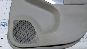 Door trim card rear right Toyota Prius 30 10-15 beige with beige insert leather, armrest beige leather, under the tweeter, scratches, abrasions