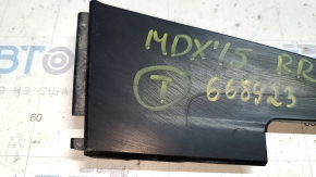 Roof trim rear right Acura MDX 14-20 under railing, scratches