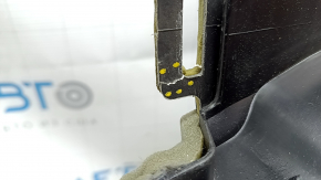 Torpedo front panel with AIRBAG Ford Fusion mk5 19-20 black under projection, under start-stop, fractures