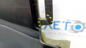 Torpedo front panel with AIRBAG Ford Fusion mk5 19-20 black under projection, under start-stop, fractures