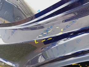 Quarter wing rear left Mercedes W213 E 17-20 on the body, blue, pokes, painted 0.25mm