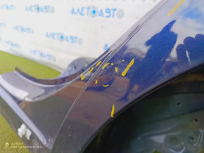 Quarter wing rear left Mercedes W213 E 17-20 on the body, blue, pokes, painted 0.25mm