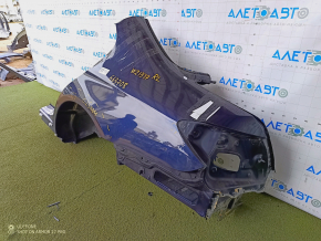 Quarter wing rear left Mercedes W213 E 17-20 on the body, blue, pokes, painted 0.25mm