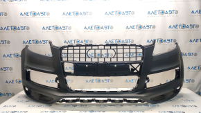 Bare front bumper Audi Q7 4L 10-15 for parking sensors and washer S-line