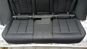 Rear row of seats 2nd row BMW X3 G01 18-21 leather Vernasca black, gray stitching