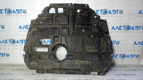 Toyota Prius V 12-17 central engine protection is torn