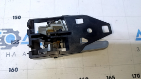 Toyota Prius V 12-14 light gray inner rear right door handle