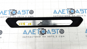 Door sill outer front right BMW X3 G01 18-21 chrome, X-LINE, corrosion