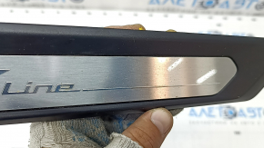 Door sill outer front right BMW X3 G01 18-21 chrome, X-LINE, corrosion