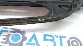 Lower grille of the front bumper right BMW X3 G01 18-21 under fog lights and parking sensors, black gloss, broken fastening