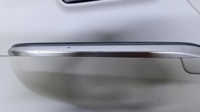 Door trim card rear right Toyota Camry v50 12-14 usa gray with gray insert rubber, armrest gray rubber, scuffs, scratches