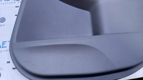 Door trim card rear right Toyota Camry v55 15-17 usa gray with gray insert plastic, armrest gray rubber, scuffs, scratches