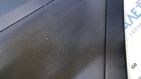 Door trim card rear right Toyota Prius 50 16- black with black insert leather, armrest black leather, scuffs, scratches, nicks