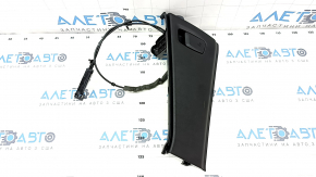 Arch trim right rear BMW X3 G01 18-21 black, with handle and cable, scratch