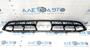Lower grille front bumper BMW X3 G01 18-21 under radar, black gloss