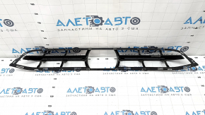 Lower grille front bumper BMW X3 G01 18-21 under radar, black gloss