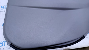 Door trim card rear right Toyota Camry v40 gray with gray insert leather, armrest gray leather, scratches, abrasions