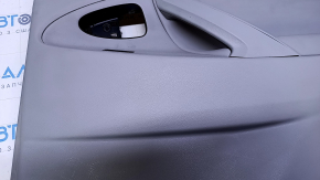 Door trim card rear right Toyota Camry v40 gray with gray insert leather, armrest gray leather, scratches, abrasions