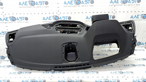 Torpedo front panel with AIRBAG BMW X3 G01 18-21 black, under projection, without projection pads and central speaker, rusty pyropatron