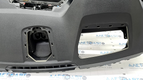Torpedo front panel with AIRBAG BMW X3 G01 18-21 black, under projection, without projection pads and central speaker, rusty pyropatron