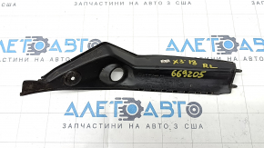 Left side trunk door trim BMW X3 G01 18-21 on the body, under LED, the seal has dried out