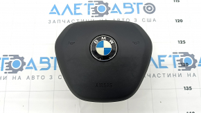Airbag in steering wheel driver BMW X3 G01 18- black type 1, scratches, rusty pyropatron