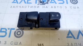 Rear right window lift control Nissan Rogue 14-20 black with lock button