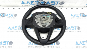 Naked steering wheel BMW X3 G01 18 - leather, black, heated, under petals and active lane keeping, scratches