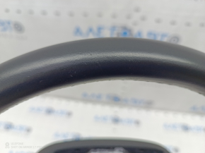 Naked steering wheel BMW X3 G01 18 - leather, black, heated, under petals and active lane keeping, scratches