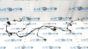 Wiring front bumper BMW X3 G01 18-21 on amplifier, distronic and blinds