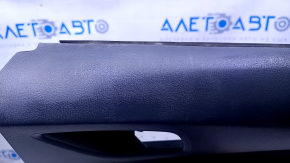Door trim card rear right Mazda CX-5 13-16 black with black insert cloth, armrest black cloth, scratches, abrasions
