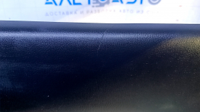 Door trim card rear right Mazda 3 14-18 BM black with gray insert cloth, armrest black plastic, scuffs, scratches, bumps