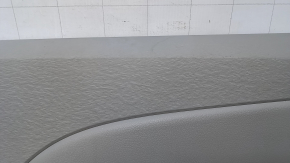 Door trim card rear right Toyota Sienna 11-14 dark gray with gray insert plastic, scuffs, scratches