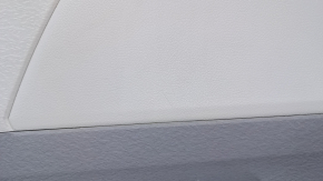 Door trim card rear right Toyota Sienna 11-14 dark gray with gray insert plastic, scuffs, scratches
