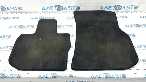 Set of floor mats for BMW X3 G01 18-21 cloth, black, for cleaning