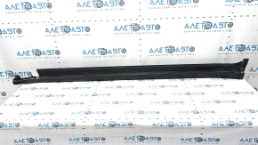 Threshold left BMW X3 G01 18-21 structure, with illumination, bumps