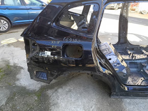 Quarter wing rear right BMW X3 G01 18- on the body, black, dent