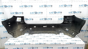 Bare rear bumper BMW X3 G01 18-21 X-Line for parking sensors, without towbar, black, scratches
