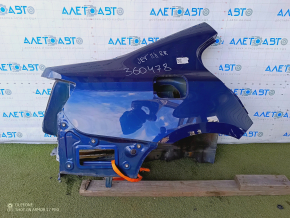 Quarter wing rear right VW Jetta 11-18 USA blue, sawed off, non-standard, pokes