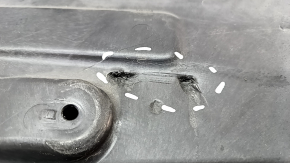 Rear left underbody protection BMW X3 G01 18-21 torn, dented