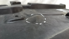 Rear left underbody protection BMW X3 G01 18-21 torn, dented