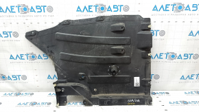 Rear right underbody protection BMW X3 G01 18-21 torn, dented