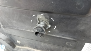 Rear right underbody protection BMW X3 G01 18-21 torn, dented