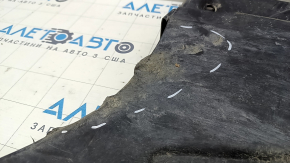 Rear right underbody protection BMW X3 G01 18-21 torn, dented
