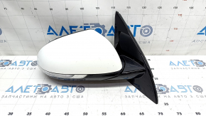 Side mirror right Kia Niro 17-22 10 pins, turn signal, BSM, white