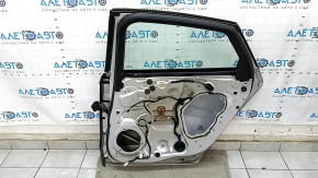 Door assembly rear right Ford Fusion mk5 13-20 silver UX, pokes