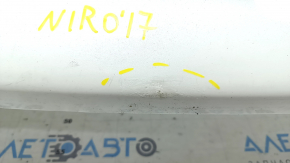 Rear bumper bare Kia Niro 17-19 HEV, PHEV without parking sensors, white, made