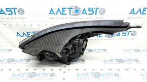 Front right headlight complete Kia Niro 17-19 HEV, PHEV with bracket, halogen, LED DRL, seal peeled off, for polishing, sand