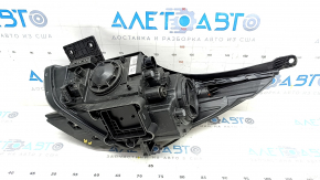 Front right headlight complete Kia Niro 17-19 HEV, PHEV with bracket, halogen, LED DRL, seal peeled off, for polishing, sand